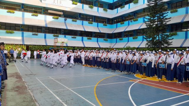 Meneladani Perjuangan, Menumbuhkan Kesabaran. Semangat Hari Pahlawan di SMPN 216 Jakarta