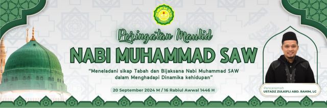 Peringatan Maulid Nabi di SMPN 216